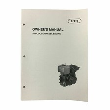 Etq owner manual for sale  Hialeah