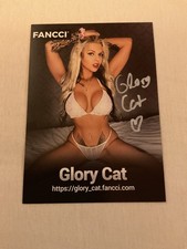 Glory cat autogrammkarte gebraucht kaufen  Auerbach/Vogtl.