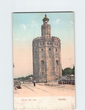 Cartão postal Torre del Oro Sevilha Espanha, usado comprar usado  Enviando para Brazil