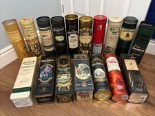 Empty whiskey tin for sale  DARTFORD