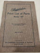 1912 studebaker parts for sale  Akron