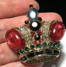 Royal crown brooch for sale  WESTON-SUPER-MARE