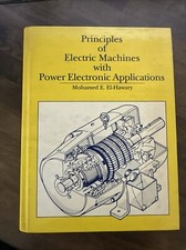 Principles Electric Machines With Power Electronics Applications  El-Hawary comprar usado  Enviando para Brazil