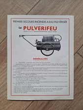 Pompe guinard pulverifeu d'occasion  Prissé