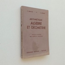 Algèbre géométrie arithmét d'occasion  Saint-Sorlin-en-Valloire
