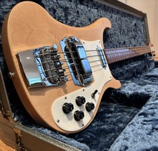 Rickenbacker Bass 4001V63 acabamento acetinado Maple Glo 1997 EUA puro McCartney “ESTADO PERFEITO” comprar usado  Enviando para Brazil