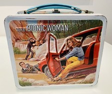 bionic woman metal lunchbox for sale  Washington