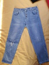 Blaue destroyed jeans gebraucht kaufen  Pforzheim