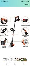 Garden cordless strimmer for sale  PETERBOROUGH