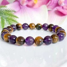 Bracelet perles améthyste d'occasion  Auxonne