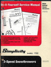 Simplicity walk behind for sale  Vulcan