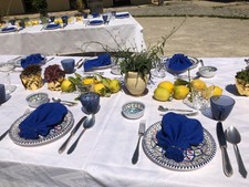 Royalblaue 100 leinen gebraucht kaufen  Bayreuth