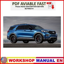 FORD EXPLORER 2020 2021 2022 2023 2024 Oficina Manual de Serviço de Reparo EN comprar usado  Enviando para Brazil