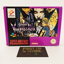 SNES Super Nintendo CASTLEVANIA Vampires Kiss OVP mit Anleitung PAL comprar usado  Enviando para Brazil