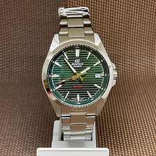Relógio masculino Casio Edifice EFV-140D-3A verde analógico aço inoxidável clássico esportivo comprar usado  Enviando para Brazil