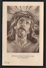 image pieuse ancianne del Santo Cristo de Limpias holy card santino estampa comprar usado  Enviando para Brazil