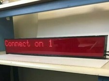 Smart Marquee TSM-2L20C-R-M-E-N-A-0 LED Display screen 2" Letters Warranty!, usado comprar usado  Enviando para Brazil