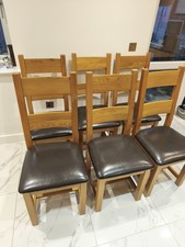 Set solid oak for sale  CHELTENHAM