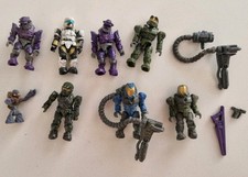 Acessórios Halo Master Chief Flood Mega Bloks Construx minifigura de ação x8 comprar usado  Enviando para Brazil