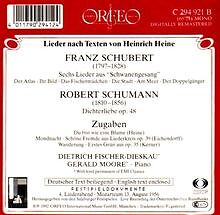 Lieder schubert schumann gebraucht kaufen  Berlin