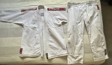 Koral Fight Co Kimono Masculino A3 Branco Brasileiro Jiu-Jitsu Gi Uniforme de Artes Marciais comprar usado  Enviando para Brazil
