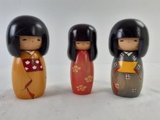 wooden kokeshi dolls for sale  MILTON KEYNES