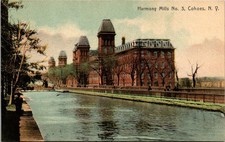 Cartão postal NY Albany County Cohoes Harmony Mills nº 3 Mohawk River ~1910 V114 comprar usado  Enviando para Brazil
