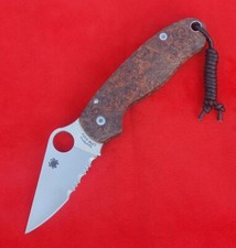 Spyderco paramilitary custom d'occasion  Saint-Hilaire-du-Harcouët
