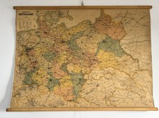 1943 schule wandkarte gebraucht kaufen  Deutschland