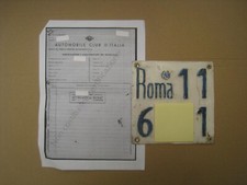 Visura bianca targa usato  Vignate