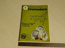 Certificato qualita originale usato  Santena