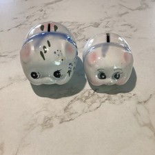 2 cofrinhos vintage de cerâmica para porcos  comprar usado 2 cofrinhos vintage de cerâmica para porcos  comprar usado  Enviando para Brazil