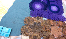 35x platzsets glasuntersetzer gebraucht kaufen  Kelheim