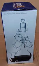 Glass port decanter for sale  CRADLEY HEATH