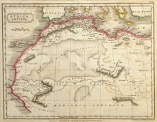 Afrika antiqua landkarte gebraucht kaufen  Potsdam