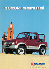 Catalogue brochure Suzuki Samurai 1999 FR - France comprar usado  Enviando para Brazil