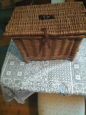 Vintage fishing wicker for sale  EVESHAM