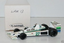 MODELOS OCIDENTAIS ASSINADOS 1ª VERSÃO - ESCALA 1/43 WRK13 SAUDIA WILLIAMS FW06 JONES comprar usado  Enviando para Brazil