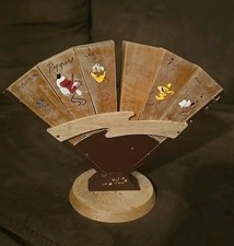 rack de madeira decorativo em forma de ventilador projetado para armazenar especiarias comprar usado  Enviando para Brazil