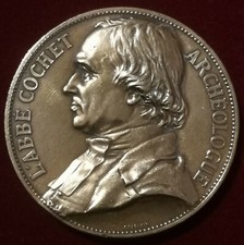 Medaille bronze abbé d'occasion  Le Havre-