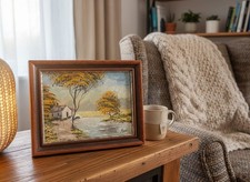 Peinture huile vintage d'occasion Peinture huile vintage d'occasion  Toulouse-