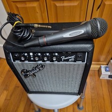 Amplificador combo Fender Squier Frontman 10G 6" alto-falante 28W com Sony F-V320 🎤  comprar usado  Enviando para Brazil