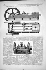 Usado, Motor horizontal antigo Royal Agricultural Show Marshall Camroux 1870 E vitoriano comprar usado  Enviando para Brazil