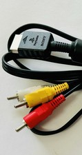 Cabo de áudio/vídeo original Sony OEM RCA AV para PlayStation PS1 PS2 PS3 6Z comprar usado  Enviando para Brazil