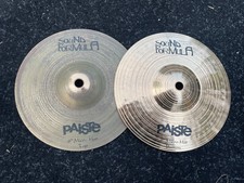 RARO Paiste Descontinuado 8” MICRO CHAPÉUS Hihats Sound Formula 250g 316g comprar usado  Enviando para Brazil