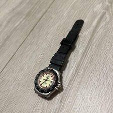 Usado, Tag Heuer Formula 1 relógio masculino quartzo pulseira de borracha corrida danificada comprar usado  Enviando para Brazil