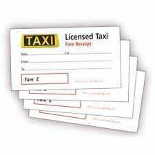 Taxi receipt pads for sale  CREDITON