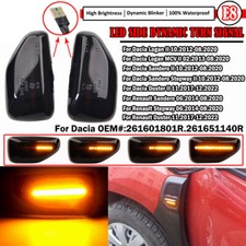 Luz indicadora lateral seta para Dacia Sandero II 2013 2014 2015 2016 17-2020, usado comprar usado  Enviando para Brazil