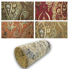Capa Bolster*Damask Chenille Neck Roll Tube Yoga Massagem Fronha Personalizada*Wk5 comprar usado  Enviando para Brazil