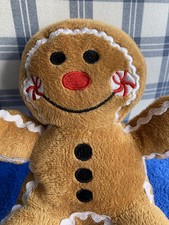 Plush gingerbread man for sale  BIRMINGHAM